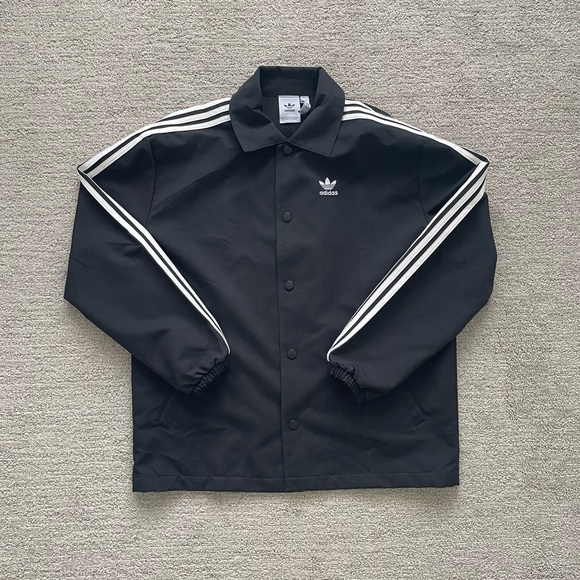 adidas Other - Adidas Jacket Coat Three Stripes Oversized Windbreaker Athleisure Trendy Street